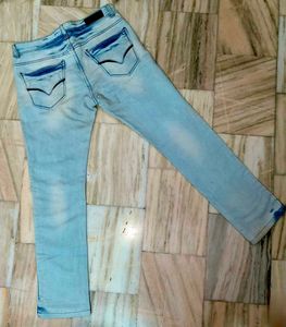 Men Funky Damage Denim Jeans