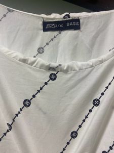 White Printed Sundress