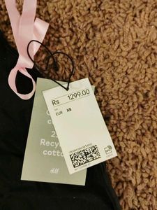 h&amp;m coquette tube top