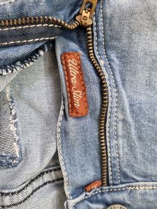 Italian Brand Cantabil Light Wash Denim Jeans