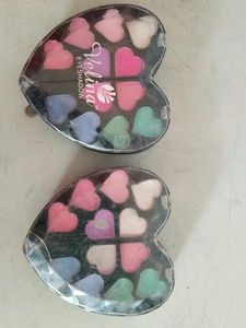 Heart-Shaped Eyeshadow Palettes