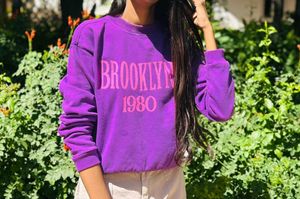 Purple Brooklyn 1980 Sweatshirt