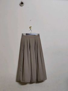 Pleated Midi Skirt
