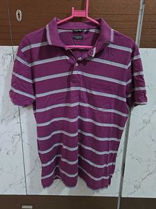 Men&#39;s T-shirt (Set Of 2) White &amp; Purple