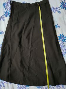 Long Chocolate Brown Skirt