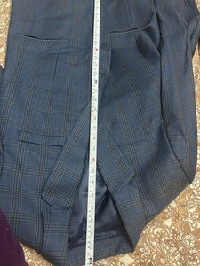 Men's Plaid Suit for Winter