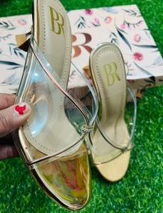 Stylish Transparent Heels