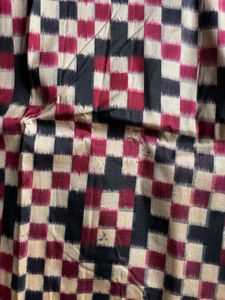 Vintage Pasapali Ikkat Saree