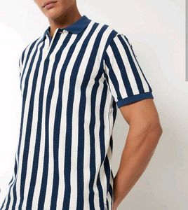 H&M Striped Polo Shirt