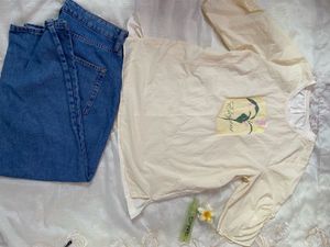Elegant Floral Graphic Top