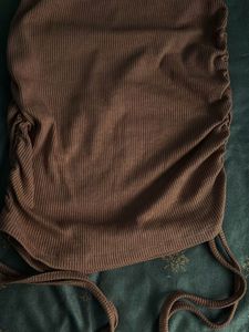 Ruched One-Shoulder Mini Dress