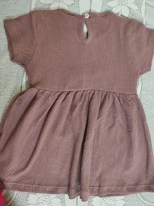 Girls Rich Frock - Brand New Mauve