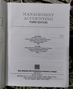 Management Accounting - Third Edition