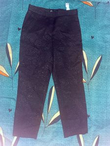 Zara Black Shiny Pant