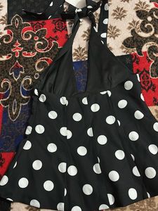 Polka Dot Halter Top