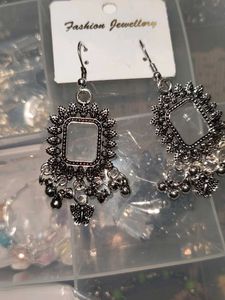 Square Shape Jhumka 💗