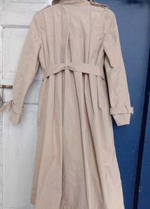 Nude Trench Coat.