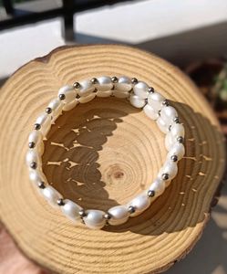 Double Strand Pearl Bracelet