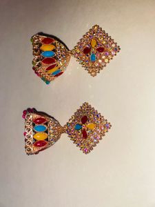 Colorful Stone Earrings