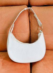 Max White Shoulder Bag