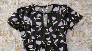 Floral Print Mini Dress