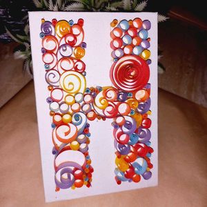 Qulling Crafted Art Piece