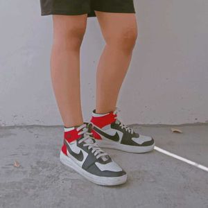 Nike Air Jordan I Unisex High Ankle Shoes Size-5 ❤