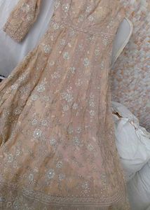 Heavy Embroidery Gawn