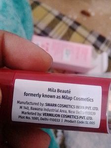 MILA Beaute Rich Matte Lipstick