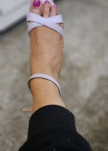 Eridani Lavender Block Sandals