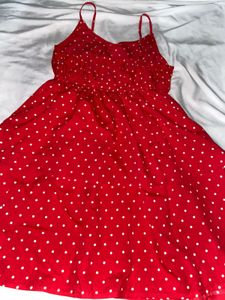 Polka Dot Skater Dress