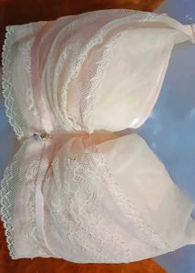 Lace Light Padded Beige Bra 36D And 38D