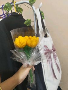 Handmade Crochet Boquet