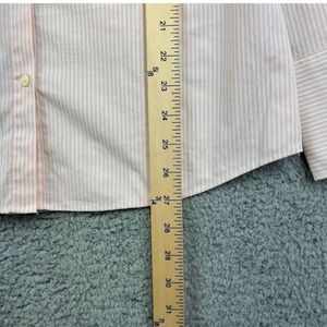 Banana Republic Brand Striped Ruffle Shirt