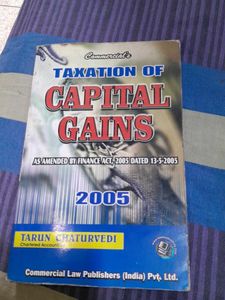 Taxation Of Capital Gains By Tarun Chaturvedi