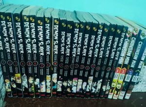 Demon Slayer & Chainsaw Man Manga Lot