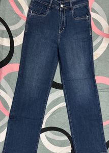 Dark Blue Denim Jeans