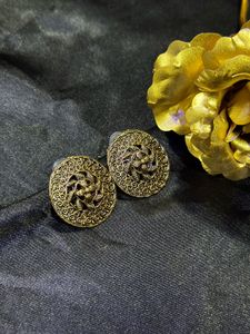 2 Set of Gold Plated Anti Tarnish Earrings