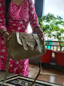 Olive Green Crossbody Bag