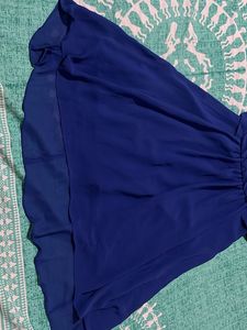 Blue Sleeveless Dress