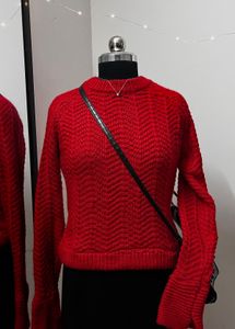 H&amp;M Red Pullover