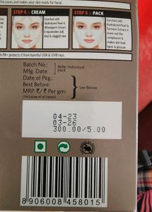 VLCC Pearl Facial Kit + Nykaa Shower Gel