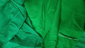 Green Fit &amp; Flare Dress