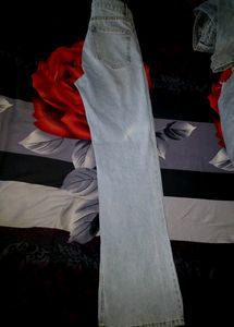 H&amp;M Straight High Rise Jeans