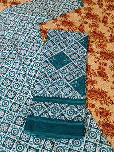 Floral Print Cotton Kurti - 3XL