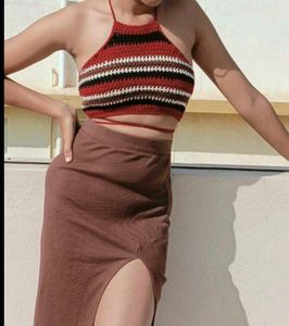 Crochet Halter Top
