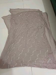 Chiffon Duppata With Sitara Work