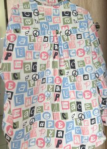 Graphic Oversized Shirt For Women
