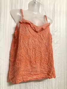 Bel &amp; Bo Orange Sleeveless Top