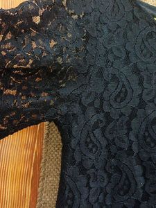 BLACK PARTY MINI DRESS